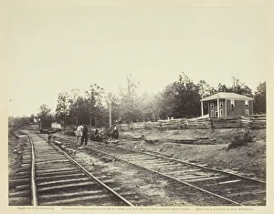 Station Gallery: Appomattox Station, Virginia, April 1865. Creator: Alexander Gardner