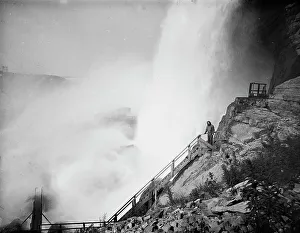 Water Vapour Prints: Approach to Cave of the Winds, [American Falls]
