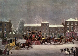 George Hunt Gallery: Approach to Christmas, 19th century (1927).Artist: George Hunt