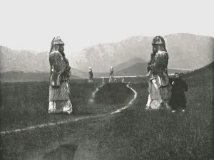 The approach to the City, Nankin, China, 1895. Creator: W &s Ltd