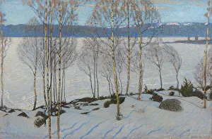 Approaching Prints: The Approach of Spring, 1903. Creator: Bjorn Ahlgrenson