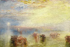 Approach to Venice, 1844. Creator: JMW Turner