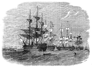 Flotilla Prints: The Approaching Naval Review - H
