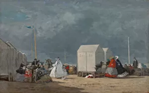 Approaching Gallery: Approaching Storm, 1864. Creator: Eugene Louis Boudin