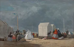 Approaching Storm, 1864. Creator: Eugene Louis Boudin