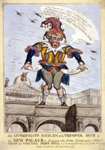 Stupid Prints: An appropriate emblem for the triumphal arch of the new (Buckingham) palace