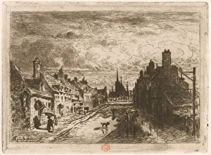 Puddles Prints: Apres la pluie (After the Rain), 1873 or 1874 (reworked 1877)