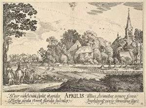 April Collection: April, 1628-29. Creator: Wenceslaus Hollar