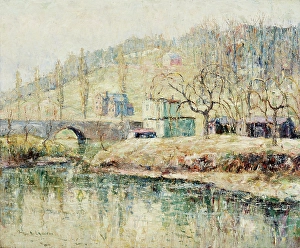 April Prints: April, about 1915. Creator: Ernest Lawson