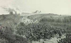 April Prints: April 30, 1849, from Souvenirs d'Italie: Expédition de Rome
