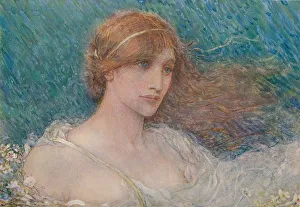 April Prints: April, c1850-1905, (1906). Creator: George Henry Boughton