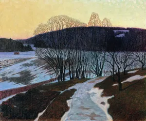 Silence Prints: April evening, 1905. Creator: Sundblad, Arvid Werner (1877-1909)