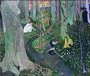 Maurice 1870 1943 Prints: April (The anemones), 1891