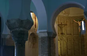 Arched Prints: Apse, Cristo de la Luz Shrine, Toledo, Castile-La Mancha, Spain, 2022. Creator: LTL