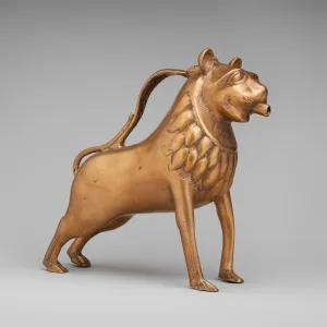 Aquamanile in the Form of a Lion, German, late 13th century-early 14th century