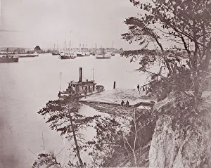 Appomattox River Prints: Aqueduct near Petersburg, 1864. Creator: Tim O Sullivan