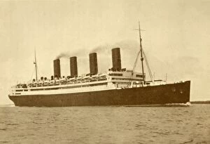 Leonard Gallery: The Aquitana (Cunard Line), 45, 647 Tons, c1930. Creator: Unknown