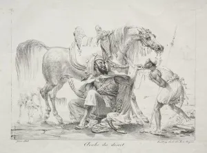 Arab of the Desert, 1817. Creator: Antoine-Jean Gros (French, 1771-1835)