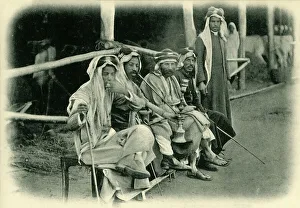 Huqqa Pipe Collection: Arab Horse Dealers. Creator: Unknown