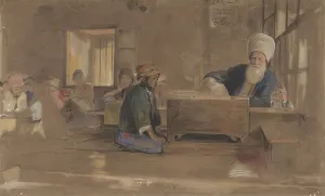 John F Prints: Arab School, 1841-51. Creator: John Frederick Lewis