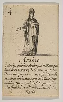 Desmarets Gallery: Arabie, 1644. Creator: Stefano della Bella