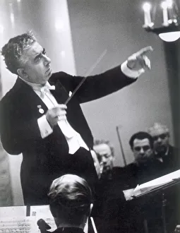 Armenia Prints: Aram Khachaturian, Soviet-Armenian composer, 1960s