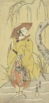 Buncho Ippitsusai Gallery: Arashi Otohachi I, ca. 1790. Creator: Ippitsusai Buncho