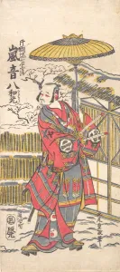 Sasuke Prints: Arashi Otohachi I as a Famous Comedian, ca. 1766. Creator: Kitao Shigemasa