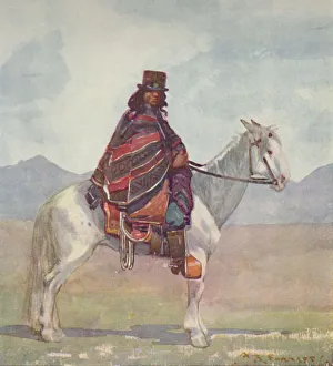 An Araucanian Indian, 1916. Artist: As Forrest