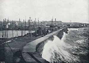 Angus Gallery: Arbroath - From the Harbour, 1895