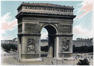 Arc de Triomphe, Paris, c1900