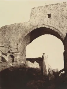 Pontius Prints: Arcade de l Ecce Homo. Ponce Pilate presente Jesus au Peuple, 1860 or later