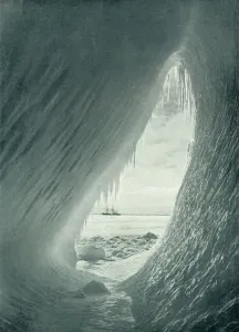 Lonely Gallery: The Arch Berg from Within, c1910–1913, (1913). Artist: Herbert Ponting