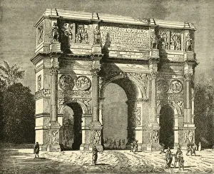 Arch of Constantine, 1890. Creator: Unknown