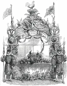 Arch in the Dinner Pavilion... 1850. Creator: Unknown