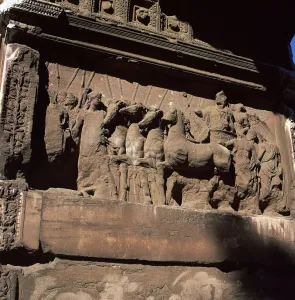 Titus Prints: Detail of the arch of the Emperor Titus