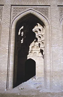 Abbasid Dynasty Prints: Arch in sunlight, Abbasid Palace, Baghdad, Iraq, 1977