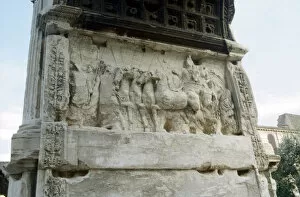 Arch of Titus, Forum, Rome, c81