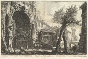 Titus Prints: The Arch of Titus (Veduta dell Arco di Tito), ca. 1760. Creator