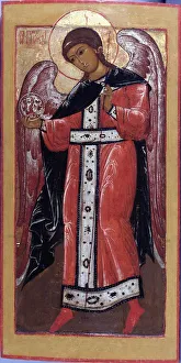 The Archangel Gabriel. Artist: Russian icon The Archangel Gabriel. Artist: Russian icon