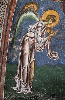 Church Of Saint George Prints: The Archangel Michael, 12th century. Creator: Byzantine Master ()