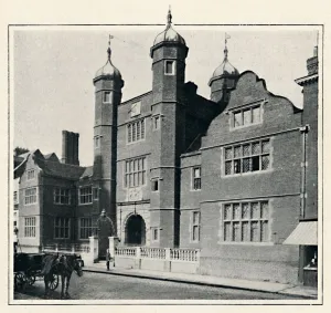 Abbott Prints: Archbishop Abbots Hospital, Guildford, 1903. Artist: Chester Vaughan