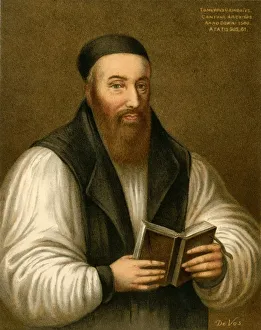 Bishop Of London Gallery: Archbishop Grindal, c1580, (19th century?). Creator: Unknown