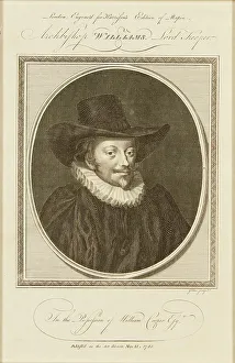 John Williams Prints: Archbishop Williams, Lord Keeper (1582-1650), 1780s. Creator: Goldar, Jabez (1729-1795)