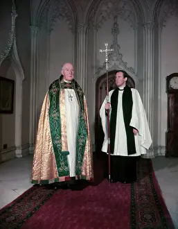 Doors Prints: The Archbishop of York, November, 1952. Creator: Arthur Charles Kirby Ware