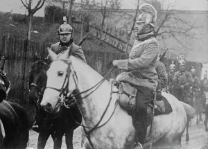 Helmets Prints: Archduke Carl Franz, between c1910 and c1915. Creator: Bain News Service