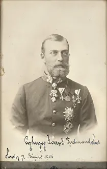 Archduke Joseph Ferdinand of Austria (1872-1942), 1906. Creator: Anonymous ()