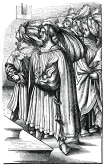 The archdukes and high barons of Germany at the coronation of the Emperor Maximilian, 16th century