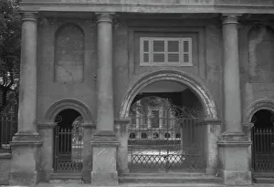 Iron Gate Prints: Three arched gateways, [College of Charleston