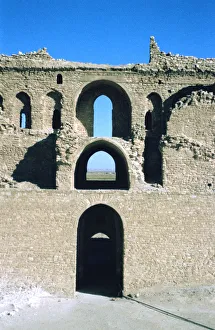 Abbasid Dynasty Prints: Arches, fortress of Al Ukhaidir, Iraq, 1977